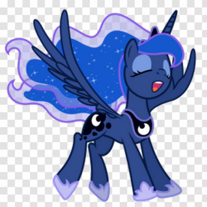 Princess Luna Twilight Sparkle Pony Celestia Rainbow Dash - Mammal - My Little Transparent PNG