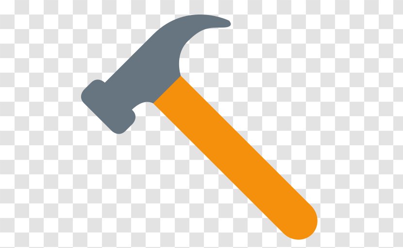 Emojipedia Hammer And Pick Claw - Emoji Transparent PNG