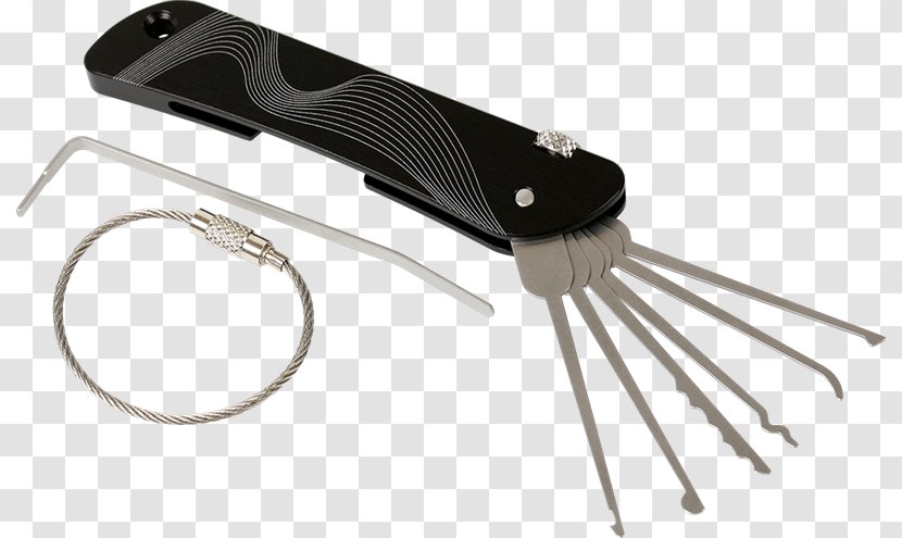 Tool Lock Picking Skeleton Key Pocketknife - Hardware - Carrying Tools Transparent PNG