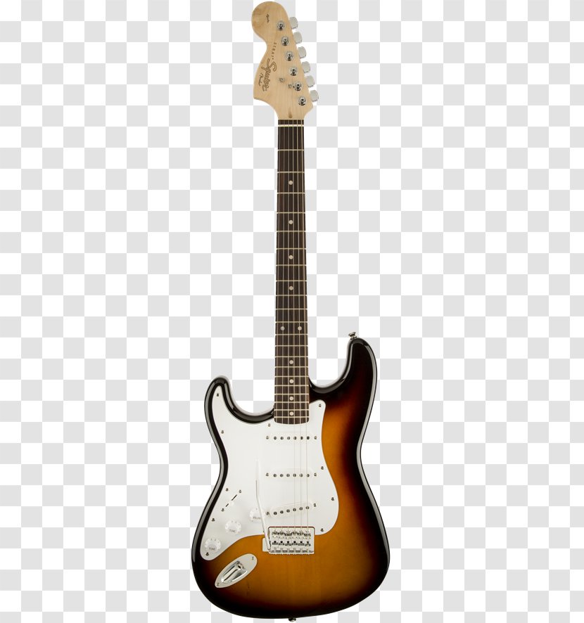 Fender Stratocaster Squier Deluxe Hot Rails Bullet Precision Bass - Guitar Transparent PNG