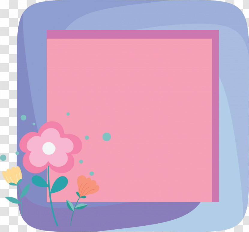 Flower Photo Frame Flower Frame Photo Frame Transparent PNG