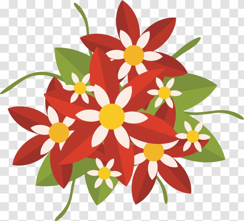Clip Art Vector Graphics Flower Bouquet Floral Design - Cut Flowers Transparent PNG