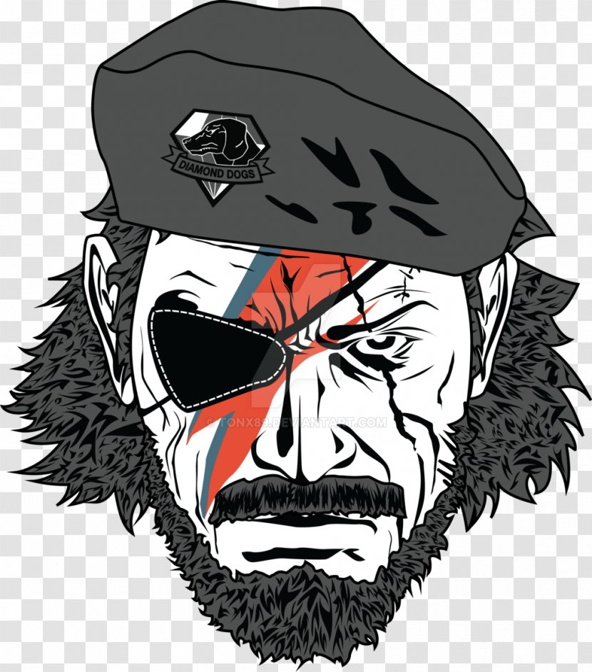 Diamond Dogs Metal Gear Solid V: The Phantom Pain Man Who Sold World - Facial Hair - Gears Transparent PNG