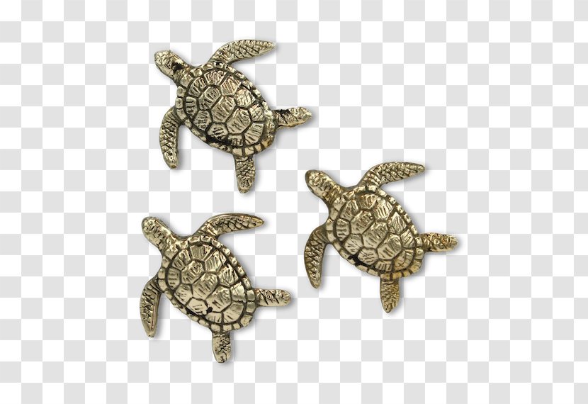 Sea Turtle Brass Metal Pond Turtles - Material Transparent PNG