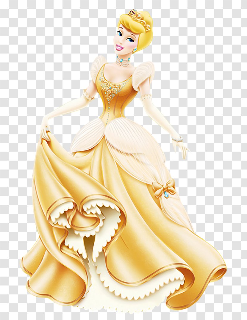 Rapunzel Cinderella Princess Jasmine Ariel Aurora - Figurine Transparent PNG