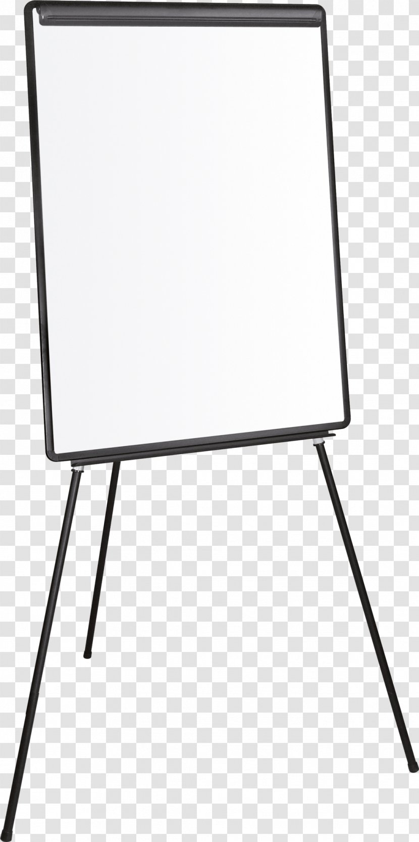 Easel Flip Chart Tripod Computer Monitor Accessory Dry-Erase Boards - Eraser And Hand Whiteboard Transparent PNG