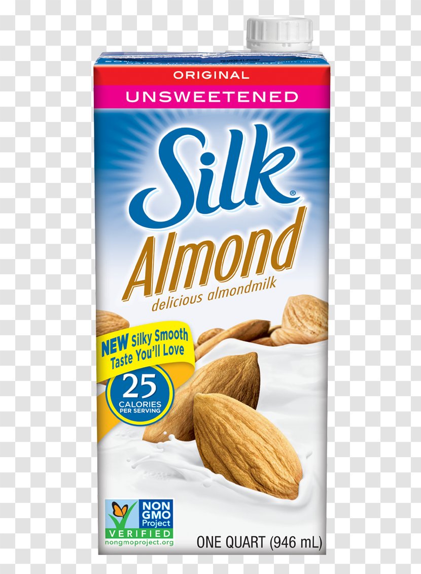 Almond Milk Substitute Silk - Food Transparent PNG
