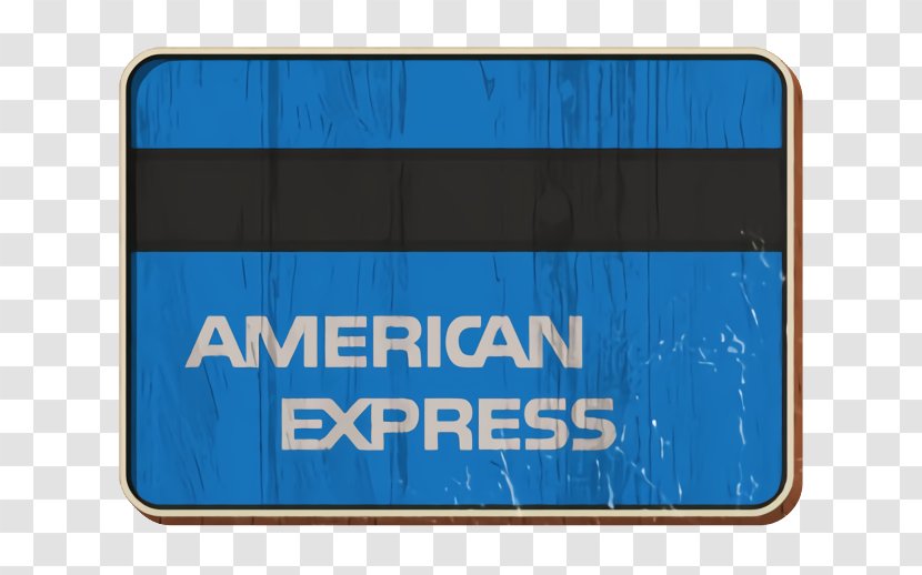 American Express Logo - Icon - Metal Electric Blue Transparent PNG