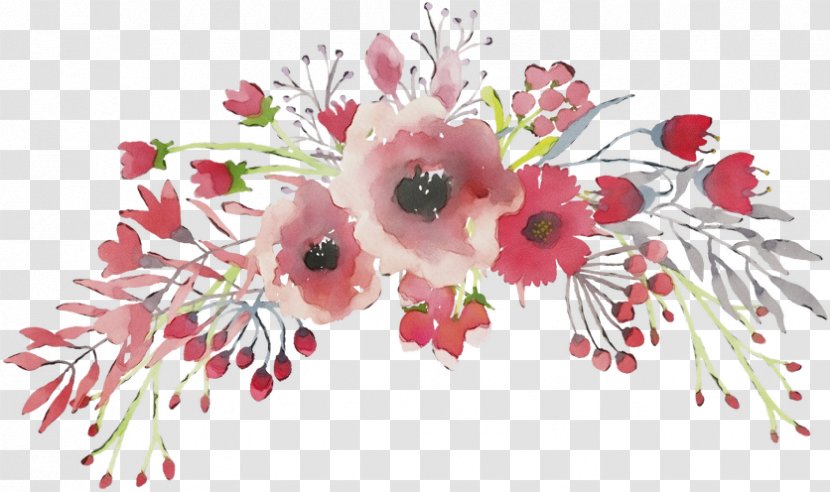 Floral Design - Wet Ink - Gerbera Petal Transparent PNG