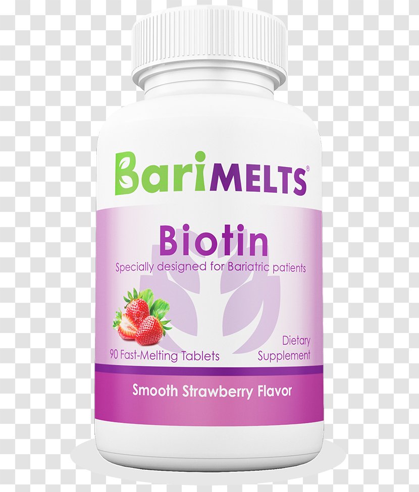Dietary Supplement Multivitamin Bariatric Surgery Gastric Bypass - Biotin - Tablet Transparent PNG