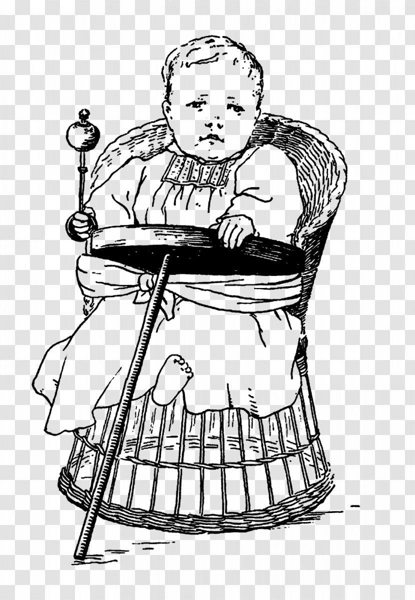 Line Art Finger Dress Sketch - Drawing - Baby Vintage Transparent PNG