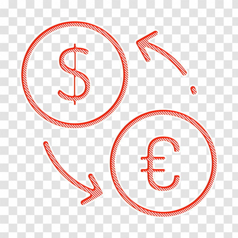 Euro Icon Exchange Icon Bank Icon Transparent PNG