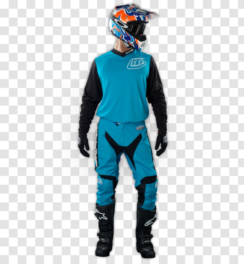 Helmet Troy Lee Designs MX2K Dry Suit Blue - Headgear - New Jersey Skyline Transparent PNG