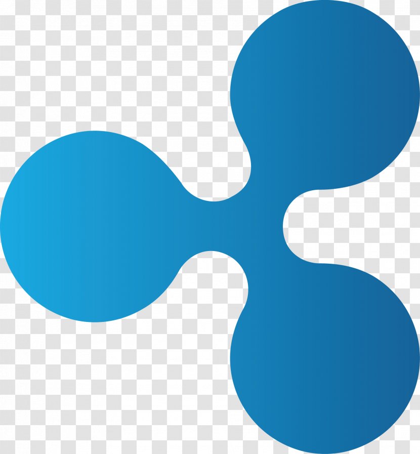 Ripple Cryptocurrency Western Union Payment Blockchain - Azure Transparent PNG