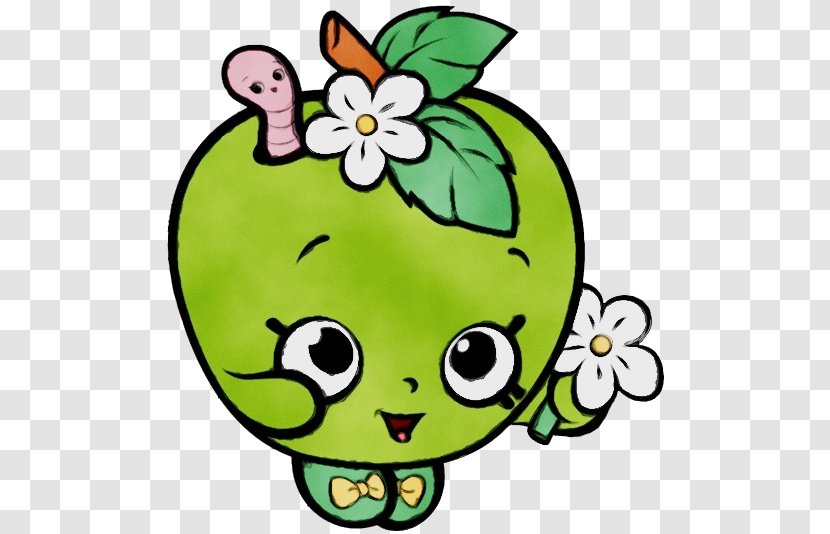 Green Clip Art Cartoon Leaf Plant - Happy Fruit Transparent PNG