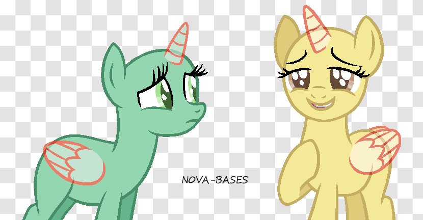 My Little Pony Horse DeviantArt Base - Silhouette Transparent PNG