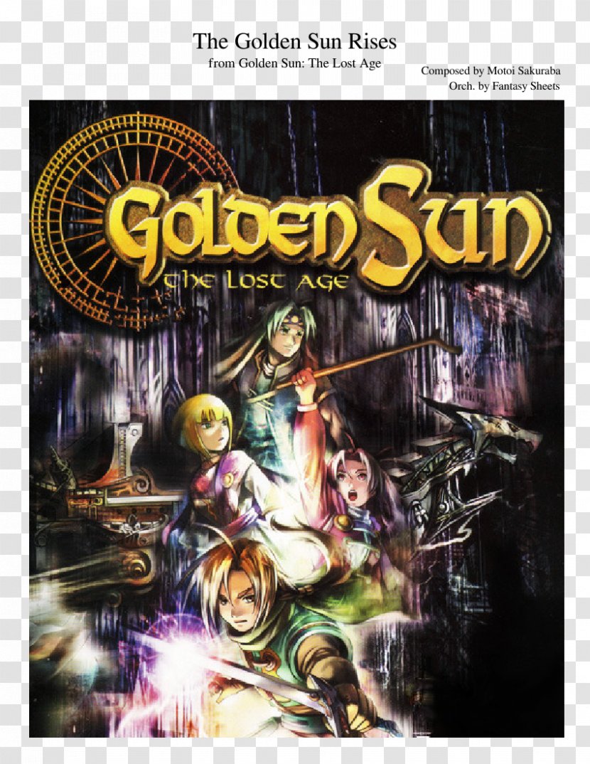 Golden Sun: The Lost Age Wii U Game Boy Advance Video - Action Figure Transparent PNG