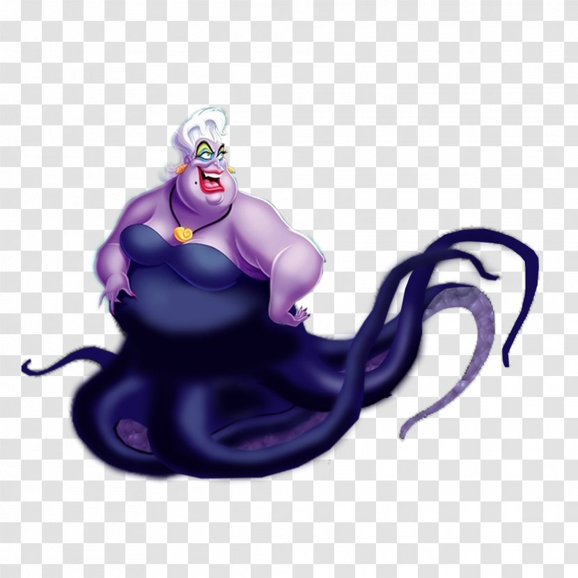 Ursula Maleficent Ariel Cruella De Vil Cattivi Disney - Mythical Creature - Cartoon Character Transparent PNG