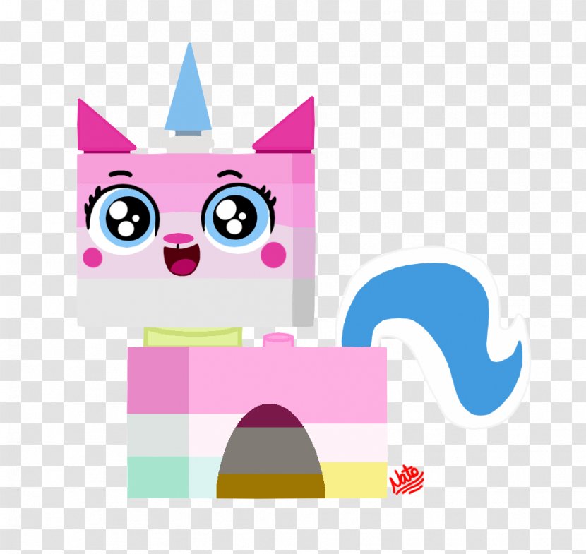 Princess Unikitty The Lego Movie Fan Art Bugging Out - Party Hat Transparent PNG