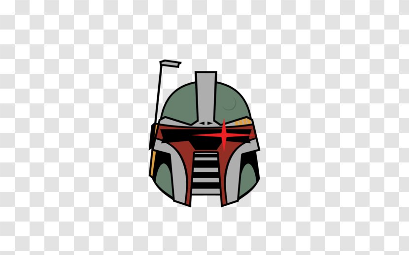 Boba Fett Color Red Cylon Clip Art - Mashup - Tshirt Transparent PNG