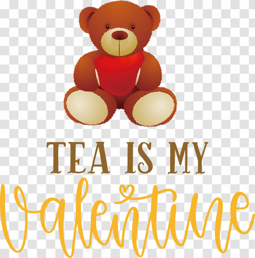 Tea Is My Valentine Valentines Day Valentines Day Quote Transparent PNG