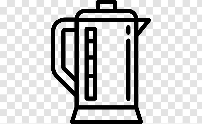 Coffee Percolator - Symbol - Black And White Transparent PNG