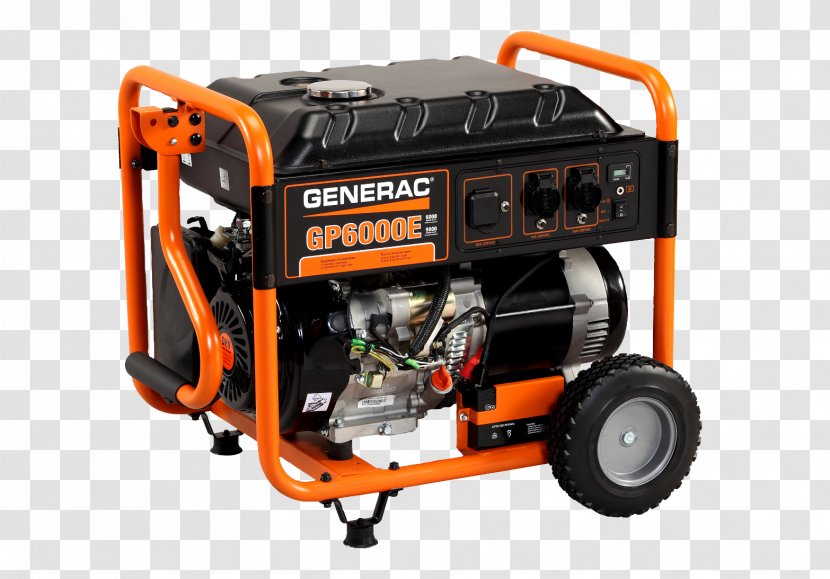 Generac Power Systems GP7500 Engine-generator Electric Generator GP5000 - Enginegenerator Transparent PNG