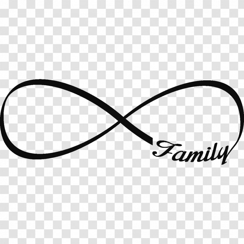 Infinity Symbol Sticker Family Transparent PNG