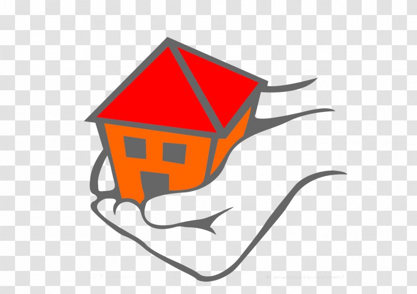 Logo Real Property Icon - Hands Holding House Transparent PNG