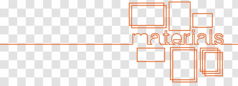 Logo Brand - Orange - Banne Material Transparent PNG