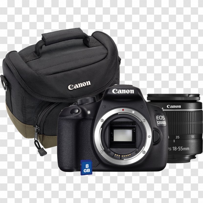 Canon EOS 1200D 1300D 750D Digital SLR - Efs 1855mm Lens - Camera Transparent PNG