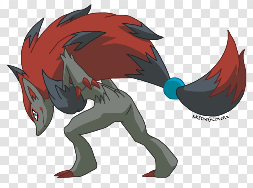 Pokemon Black & White Pokémon Types Zorua Zoroark - Werewolf Transparent PNG