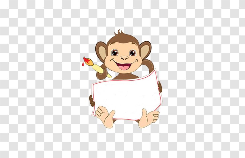 Chinese New Year Monkey Years Resolution - Christmas - Cute Transparent PNG