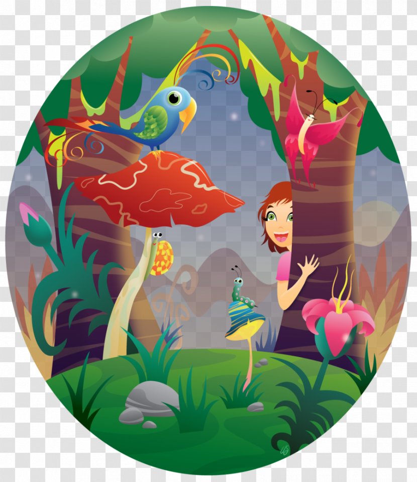 Cartoon Organism Character Legendary Creature - Mythical - Paradise Vector Transparent PNG