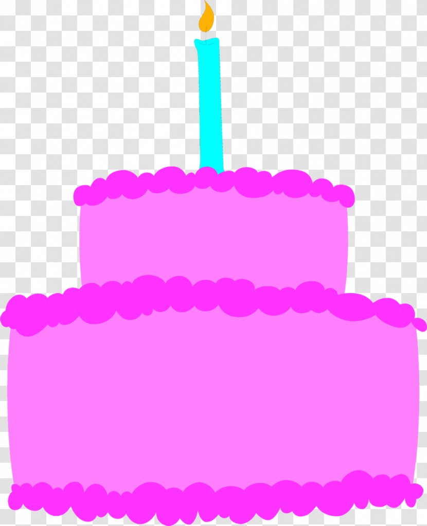Birthday Cake Cupcake Clip Art - Artwork - Purple Cliparts Transparent PNG