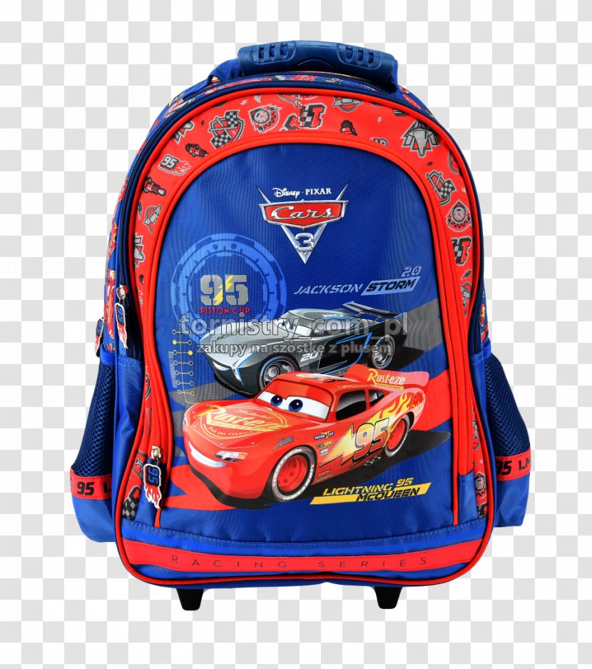 Lightning McQueen Cars Jackson Storm Backpack - Blue - Car Transparent PNG