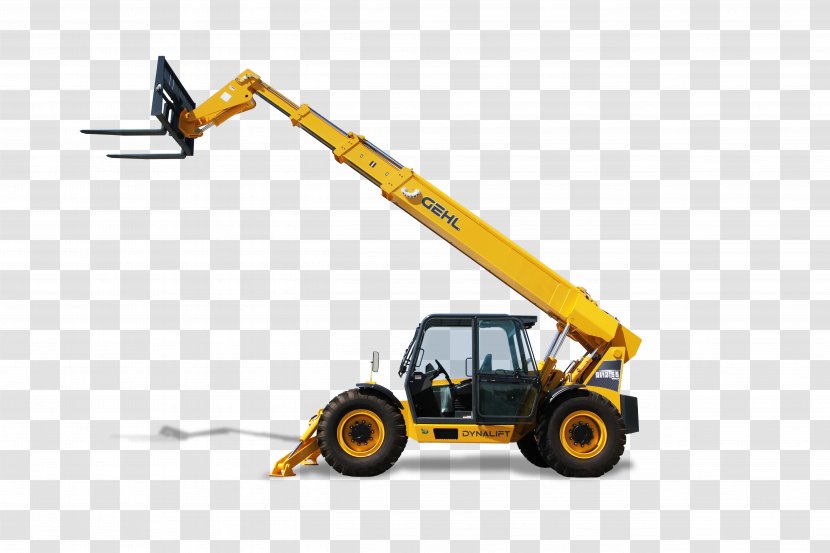 Crane Caterpillar Inc. Telescopic Handler Loader Heavy Machinery - Transport Transparent PNG