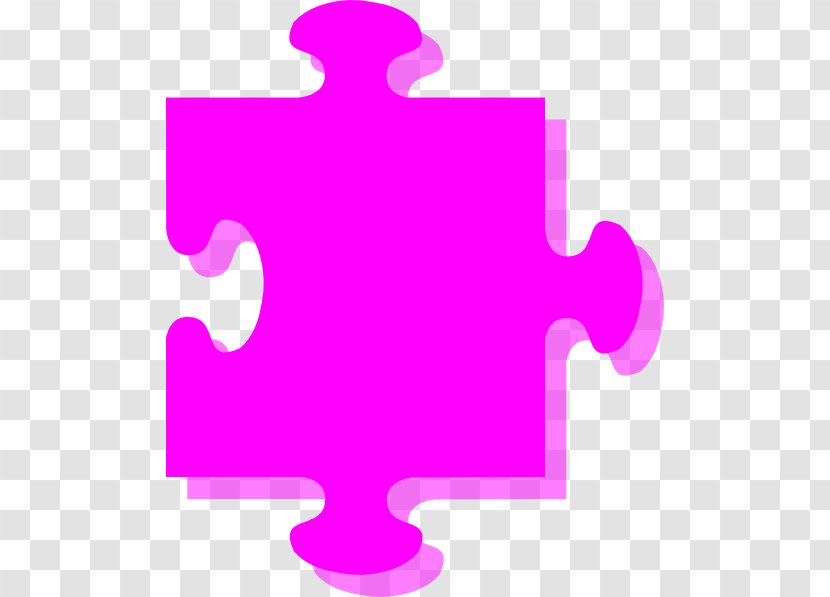 Jigsaw Puzzles Purple Pink Clip Art Transparent PNG