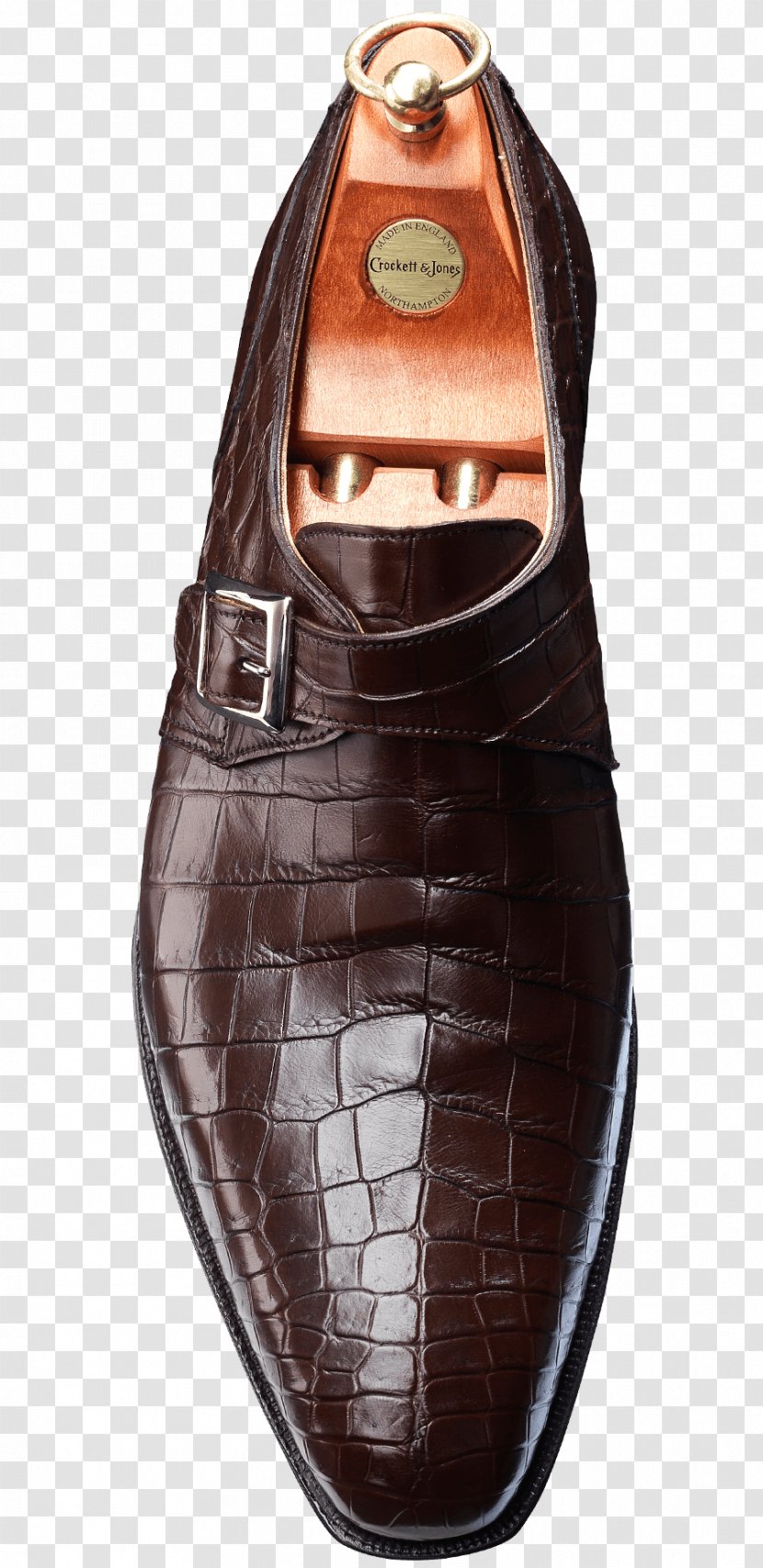 Oxford Shoe Calf Leather Crockett & Jones - Brown Pllc Transparent PNG