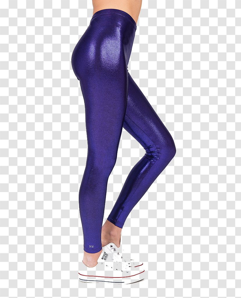 Leggings Clothing Tights Fashion Waist - Silhouette - Purple Transparent PNG