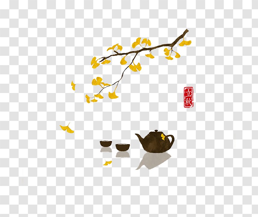 China Lichun Chunfen Xiaohan Dahan - Text - Beautiful Autumn Transparent PNG