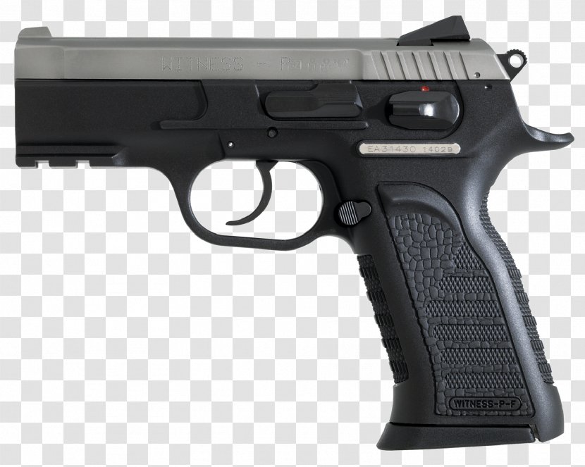 European American Armory Tanfoglio T95 Force .40 S&W - 10mm Auto - Handgun Transparent PNG