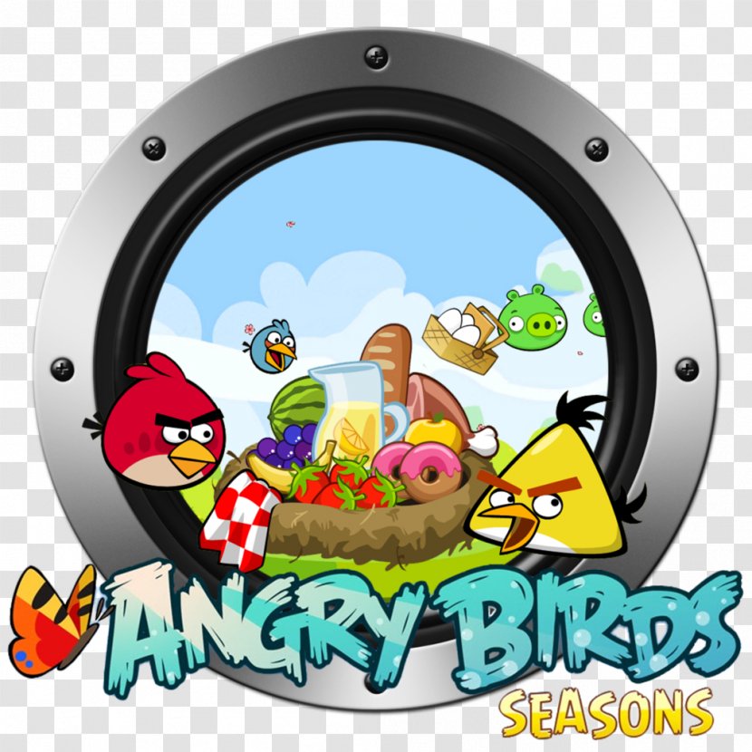 Angry Birds Seasons Android Recreation Wi-Fi - Cartoon Transparent PNG