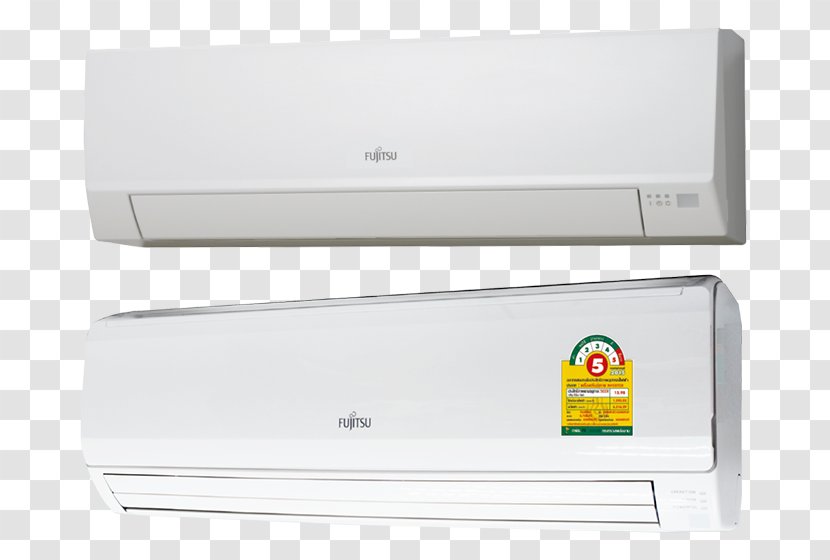 Air Conditioning Fujitsu Conditioner Design Fan - Threedimensional Space Transparent PNG
