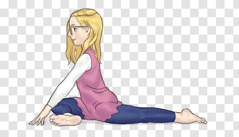 Kapotasana I Am Yoga Child Stretching - Silhouette - Kid Transparent PNG