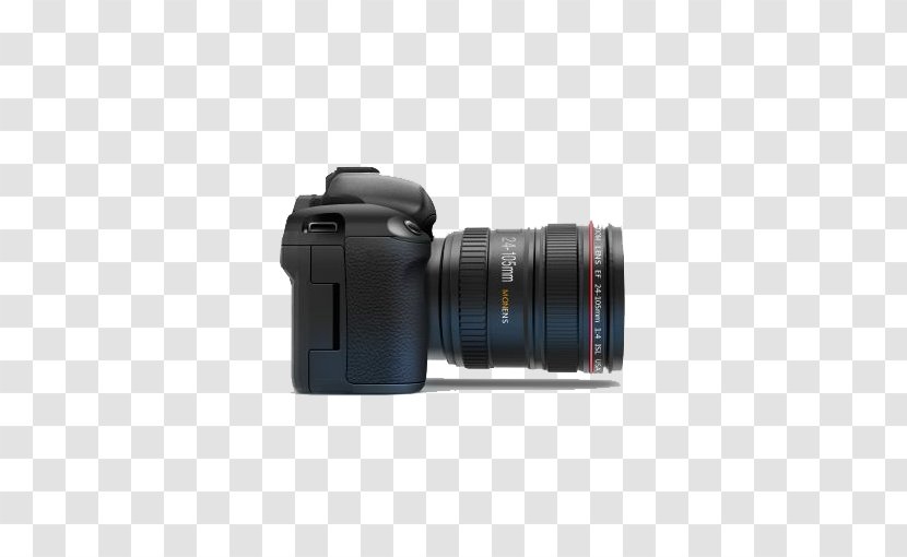 Digital SLR Photographic Film Camera Lens Photography - Singlelens Reflex Transparent PNG