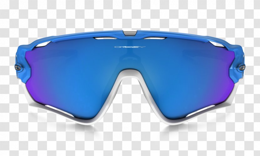 Oakley, Inc. Sunglasses Oakley Jawbreaker Blue Ray-Ban - Goggles Transparent PNG