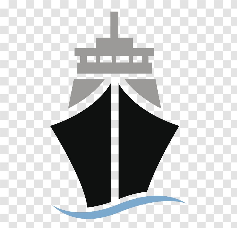 Container Ship Cargo Clip Art - Transport - Silhouette Ferry Transparent PNG
