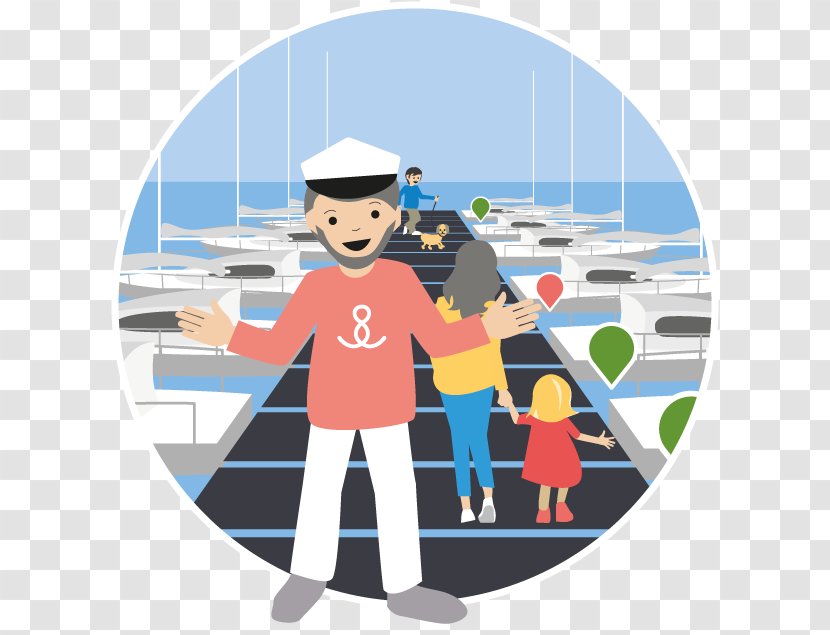 Cartoon Port Harbor Animaatio Clip Art - Ship Transparent PNG