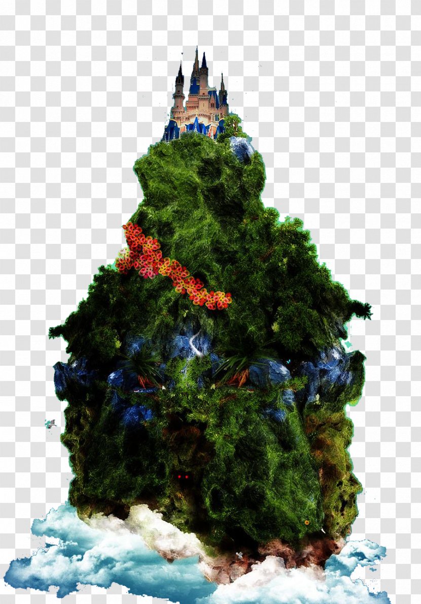 Spruce DeviantArt Christmas Ornament Tree - Decoration - Castle Transparent PNG